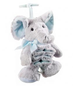 PELUCHE ÉLÉPHANT MUSICAL À TIRER - EXTENSIBLE ET MUSICALE
